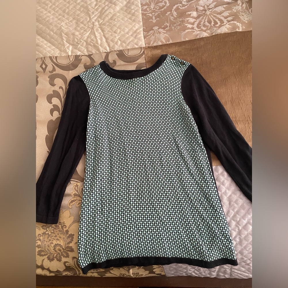 The Limited Navy Knit Sweater